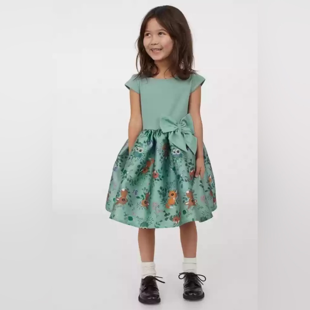 H&M Woodland Dress. Child’s size 5/6.